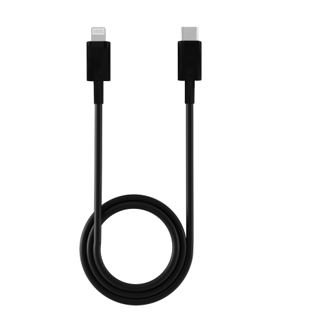 Câble USB-C vers Lightning CAB_1CMFI_BLK VORTEX ELECTRONICS
