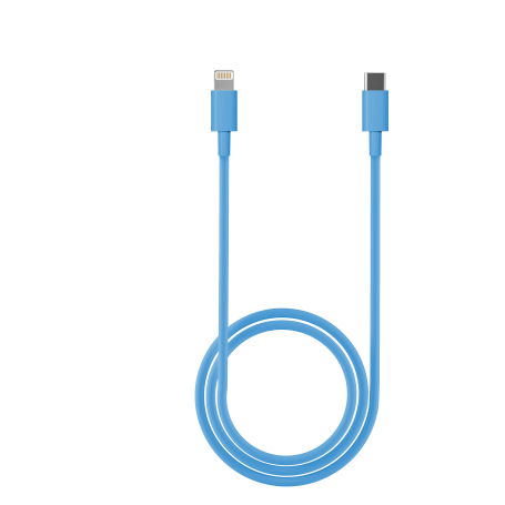 Câble USB-C vers Lightning CAB_1CMFI_BLE VORTEX ELECTRONICS