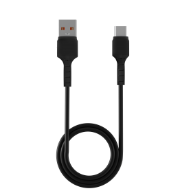 Câble USB-A vers USB-C CAB_1AC_BLCK VORTEX ELECTRONICS
