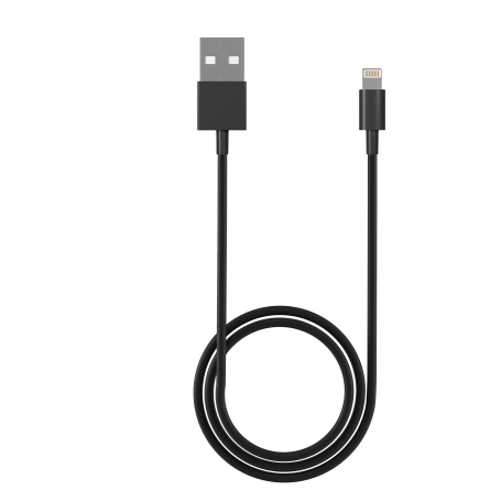 Câble USB-A vers Lightning CAB_1ALIT_BLK VORTEX ELECTRONICS