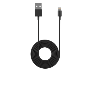 Câble USB-A vers Lightning CAB_3ALIT_BLK VORTEX ELECTRONICS