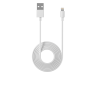 Câble USB-A vers Lightning CAB_3ALIT_WHT VORTEX ELECTRONICS